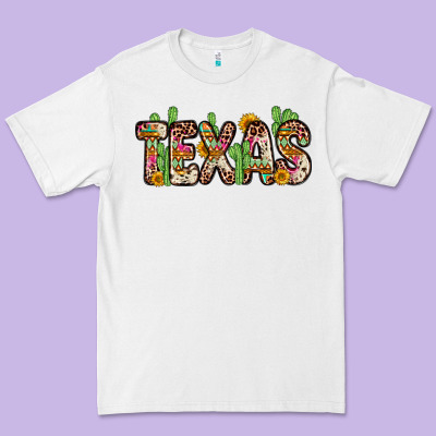 Texas Premium Tee Designed By Zillion Design Studio