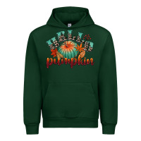 Forest Green hello pumpkin Urban Hoodie - CowGirlArtShop
