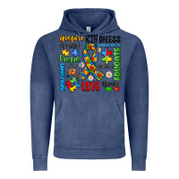 Vintage Denim autism awareness Vintage Hoodie - JahusDesignShop