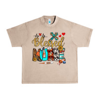 French Oak blessed nurse Urban Heavy Tee - BundleAndBundleShop