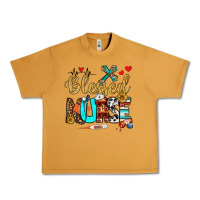 Peanut Butter blessed nurse Urban Heavy Tee - BundleAndBundleShop