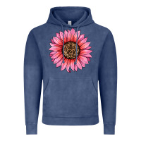 Vintage Denim valentines day sunflower Vintage Hoodie - RanaPortraitStore