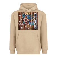 Mushroom Western Reel Cool Dad American Flag Bass Heavyweight Hoodie - LillyAllenDesigns