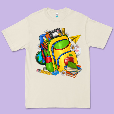 School Bag Premium Tee Designed By Texasbilliewilder