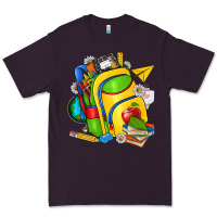 Plum school bag Premium Tee - texasbilliewilder