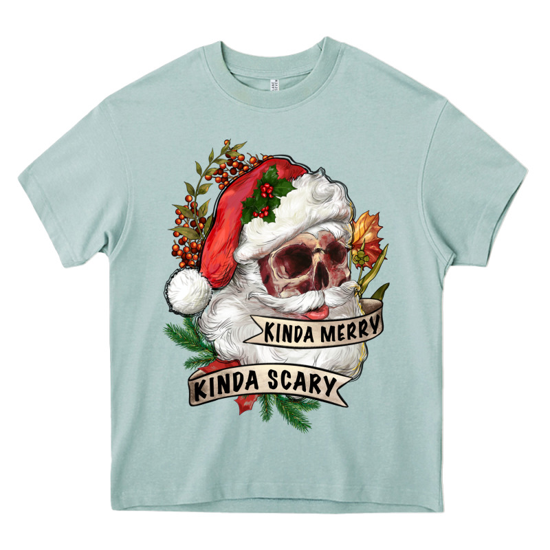 Kinda Merry Kinda Scary Heavy Core Tee by RanaPortraitStore | Teevron