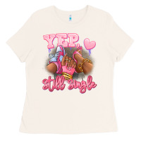 Bone Yep still single heels and sneakers afro girl Ladies Tee - RanaPortraitStore