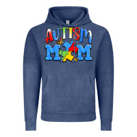 Vintage Denim autism mom Vintage Hoodie - JahusDesignShop