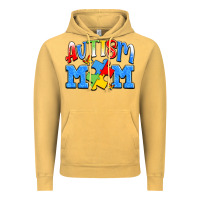 Vintage Mustard autism mom Vintage Hoodie - JahusDesignShop