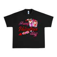 Black happy valentines day Urban Heavy Tee - AdoDesignShop