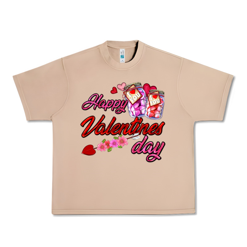 Happy Valentines Day Urban Heavy Tee by AdoDesignShop | Teevron