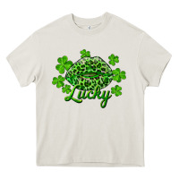 Cream Kiss lucky Heavy Core Tee - RanaPortraitStore