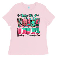 Battery Life Of A Nurse Ladies Tee | Teevron
