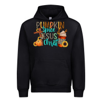 Black pumpkin spice and jesus christ Urban Hoodie - CowGirlArtShop