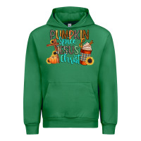 Emerald pumpkin spice and jesus christ Urban Hoodie - CowGirlArtShop