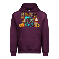 Mauve Wine pumpkin spice and jesus christ Urban Hoodie - CowGirlArtShop