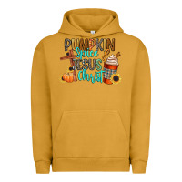 Pigment Peanut Butter pumpkin spice and jesus christ Urban Hoodie - CowGirlArtShop
