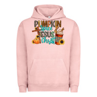 Pigment Salmon pumpkin spice and jesus christ Urban Hoodie - CowGirlArtShop