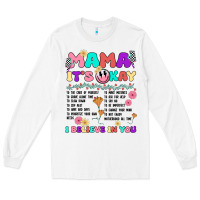 White mama it's okay Long Sleeve Tee - JahusDesignShop