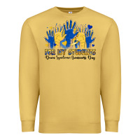 Antique Gold for my students down syndrome awareness day Premium Sweatshirt - Artiststas
