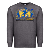 Charcoal Heather for my students down syndrome awareness day Premium Sweatshirt - Artiststas