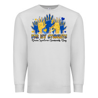 Dove Grey for my students down syndrome awareness day Premium Sweatshirt - Artiststas