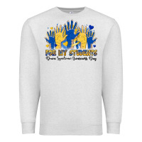 Oatmeal Heather for my students down syndrome awareness day Premium Sweatshirt - Artiststas