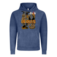 Vintage Denim 2023 graduate leopard Vintage Hoodie - AdoDesignShop