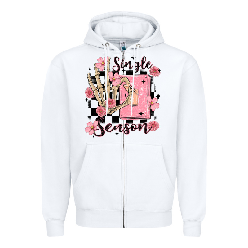 Single Season Zipper Hoodie by MaliasSmallBusiness | Teevron