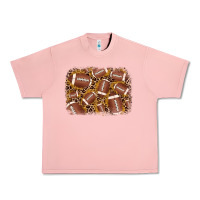 Salmon american football background Urban Heavy Tee - JahusDesignShop