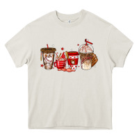Cream baseball coffee cups Heavy Core Tee - texasbilliewilder