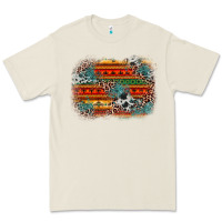 Bone leopard aztec background Premium Tee - Zillion Design Studio