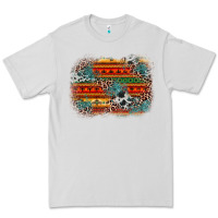 Dove Grey leopard aztec background Premium Tee - Zillion Design Studio