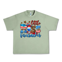 Oil Green little miss firecracker Urban Heavy Tee - AdoDesignShop