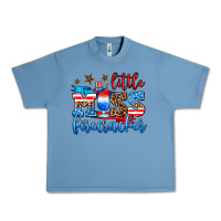 Pebble Blue little miss firecracker Urban Heavy Tee - AdoDesignShop