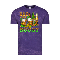 Cloud Purple bad and boozy with beer Vintage Tee - AdoDesignShop