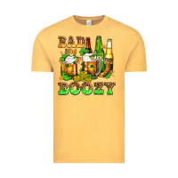 Vintage Mustard bad and boozy with beer Vintage Tee - AdoDesignShop
