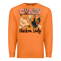 Carrot crazy chicken lady Premium Sweatshirt - Artiststas