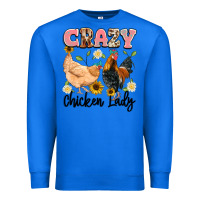 True Royal crazy chicken lady Premium Sweatshirt - Artiststas