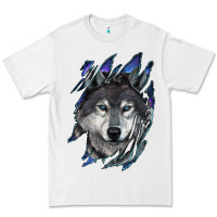 White wolf scratch mark Premium Tee - RanaPortraitStore