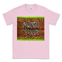 Bubblegum Pink merry christmas y'all Classic Tee - AdoDesignShop