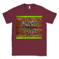 Burgundy merry christmas y'all Classic Tee - AdoDesignShop