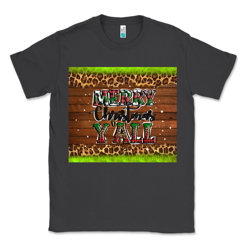 Merry Christmas Y'all Classic Tee by AdoDesignShop | Teevron