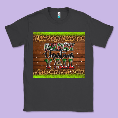 Merry Christmas Y'all Classic Tee Designed By Adodesignshop