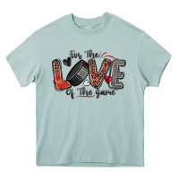 Arona for the love of the game hockey Heavy Core Tee - Zillion Design Studio
