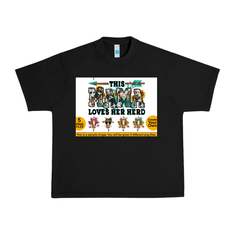 This Mama  Loves Her Herd Goats Urban Heavy Tee by Jasminsmagicworld | Teevron