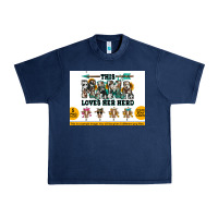 Navy This mama  loves her herd goats Urban Heavy Tee - Jasminsmagicworld