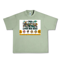 Oil Green This mama  loves her herd goats Urban Heavy Tee - Jasminsmagicworld