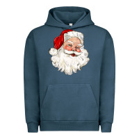 Pigment Midnight Navy santa claus Urban Hoodie - CowGirlArtShop