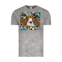 Cloud Rock western calf Vintage Tee - JahusDesignShop